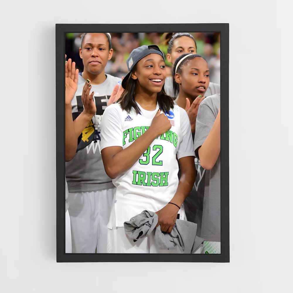 Poster Jewell loyd célébrée – affiche Basketball (vue 2)